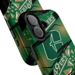 charlotte-49ers-jagged-flash-green-black-phone-case-best-selling.webp
