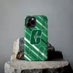 charlotte-49ers-linear-stripes-green-phone-case-best-selling.webp