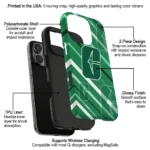 charlotte-49ers-linear-stripes-green-phone-case-best-selling.webp