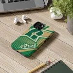 charlotte-49ers-star-outline-green-phone-case-best-selling.webp