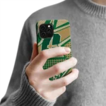charlotte-49ers-star-outline-green-phone-case-best-selling.webp
