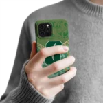charlotte-49ers-striped-overlay-green-phone-case-best-selling.webp