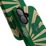 charlotte-49ers-sunburst-rays-green-phone-case-best-selling.webp
