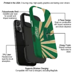 charlotte-49ers-sunburst-rays-green-phone-case-best-selling.webp