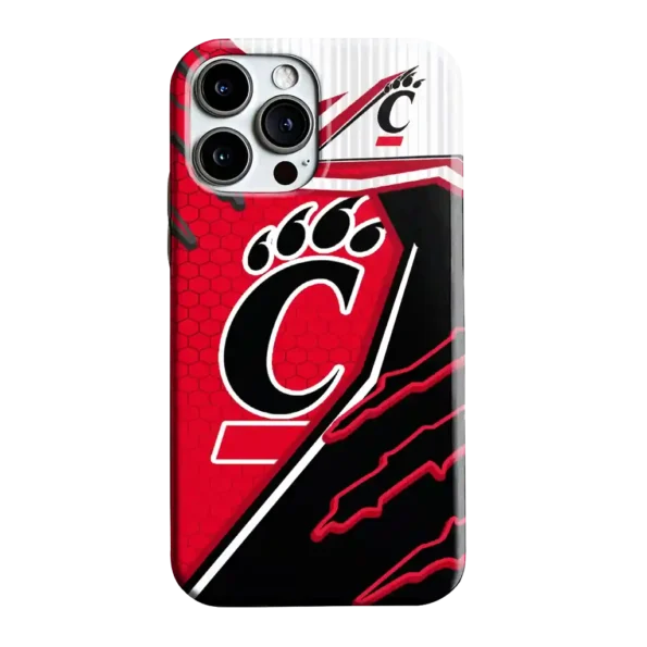 cincinnati bearcats armor streaks red phone case best selling