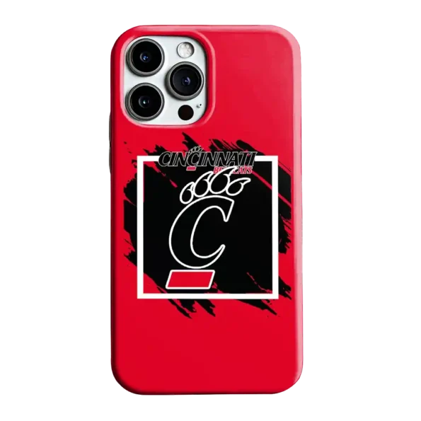 cincinnati bearcats brush square red phone case best selling