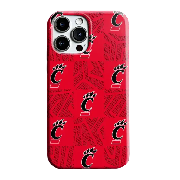 cincinnati bearcats chevron squares red phone case best selling