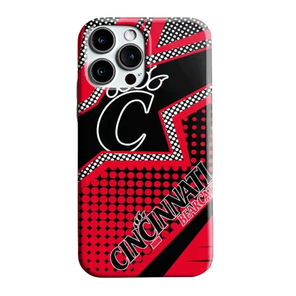 cincinnati bearcats star outline red phone case best selling