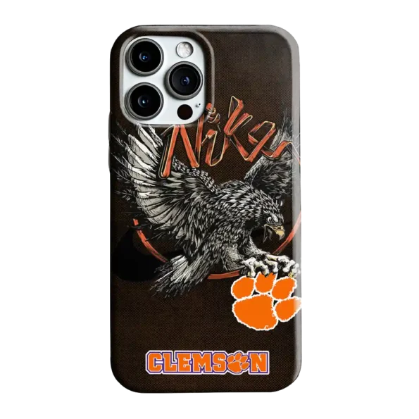 clemson tigers eagle soar orange phone case best selling