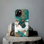 coastal-carolina-chanticleers-brushstroke-clash-green-white-phone-case-best-selling.webp