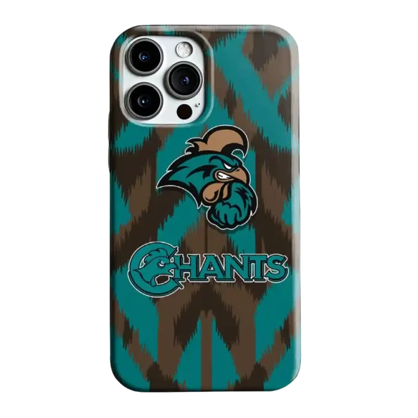 coastal carolina chanticleers chevron zigzag green phone case best selling