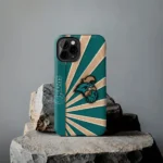 coastal-carolina-chanticleers-sunburst-rays-green-phone-case-best-selling.webp