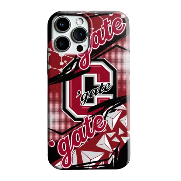 colgate raiders jagged flash maroon black phone case best selling