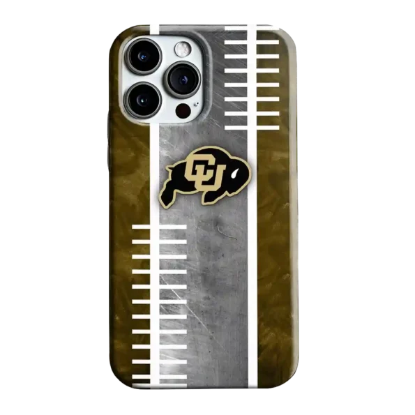 colorado buffaloes yard markers gold gray phone case best selling