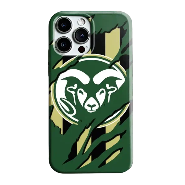 colorado state rams claw scar green black phone case best selling