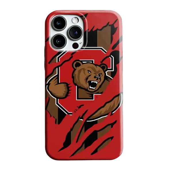cornell big red claw scar red black phone case best selling