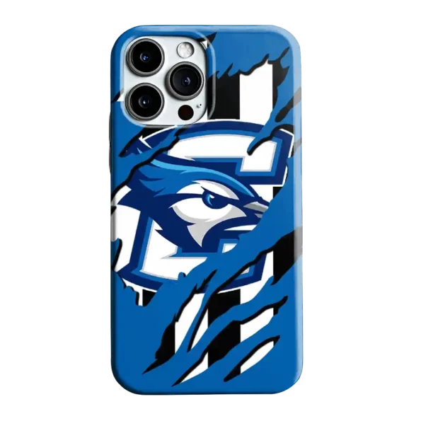creighton bluejays claw scar blue black phone case best selling
