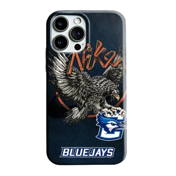 creighton bluejays eagle soar blue phone case best selling