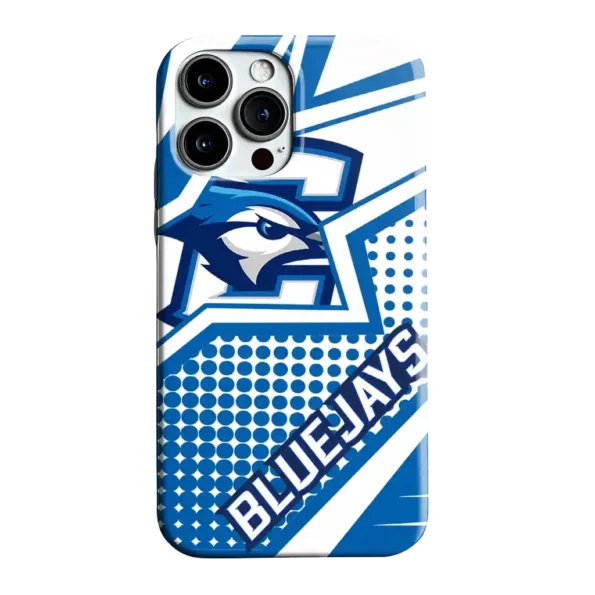 creighton bluejays star outline blue phone case best selling