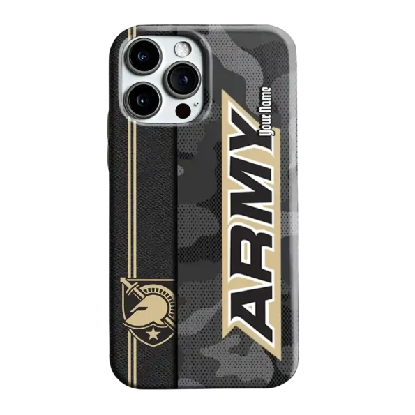 custom army black knights camouflage stealth gold gray phone case best selling