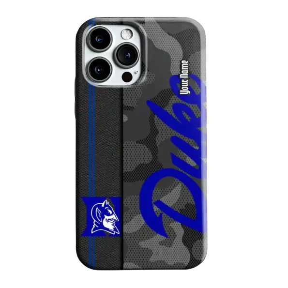 custom duke blue devils camouflage stealth blue gray phone case best selling