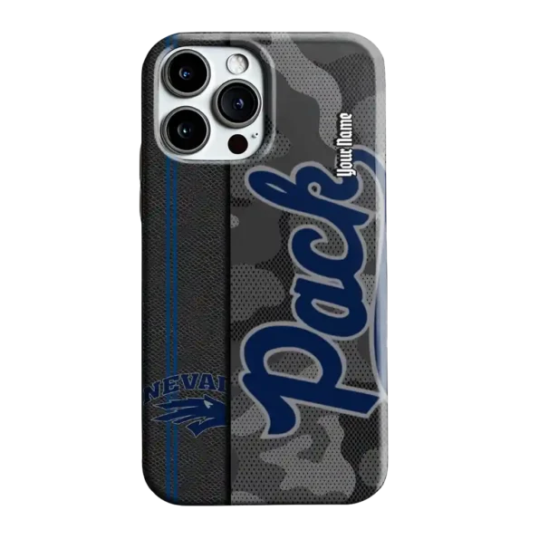 custom nevada wolf pack camouflage stealth blue gray phone case best selling