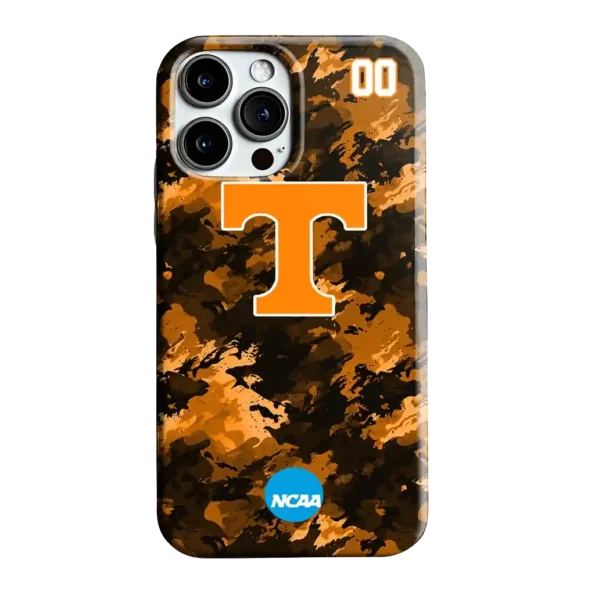 custom tennessee volunteers camo abstract orange phone case best selling