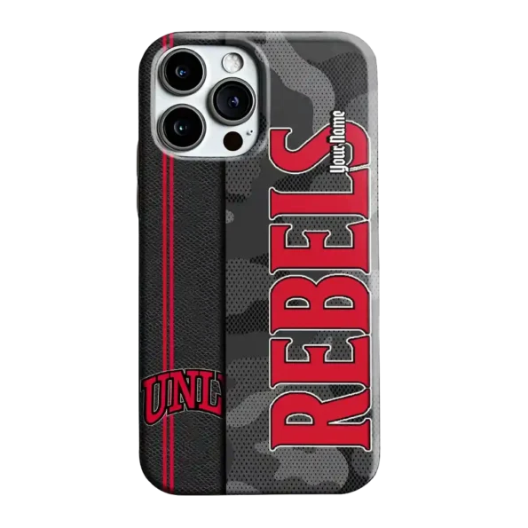 custom unlv rebels camouflage stealth red gray phone case best selling