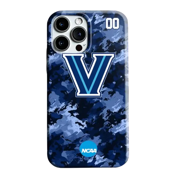 custom villanova wildcats camo abstract navy phone case best selling