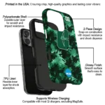 customized-charlotte-49ers-camo-abstract-green-phone-case-best-selling.webp