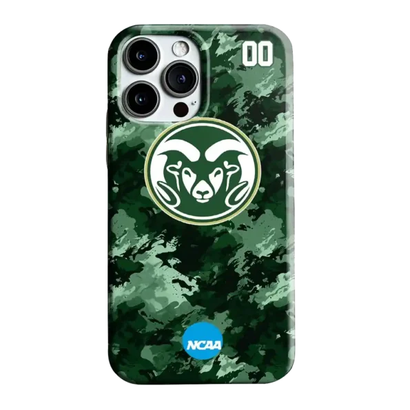 customized colorado state rams camo abstract green phone case best selling