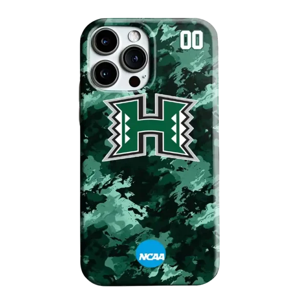 customized hawaii rainbow warriors camo abstract green phone case best selling