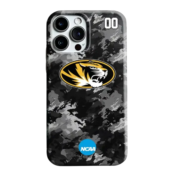 customized missouri tigers camo abstract black phone case best selling