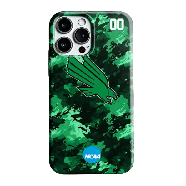 customized north texas mean green camo abstract green phone case best selling