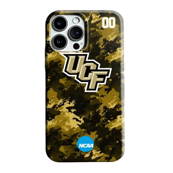 customized ucf knights camo abstract gold phone case best selling