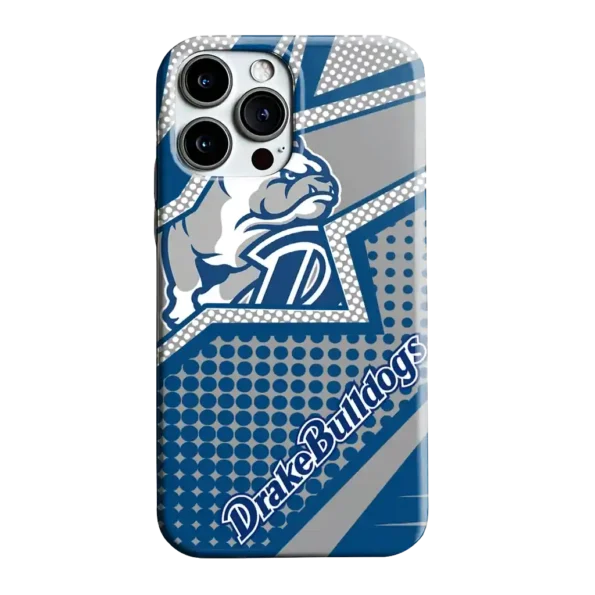 drake bulldogs star outline blue phone case best selling