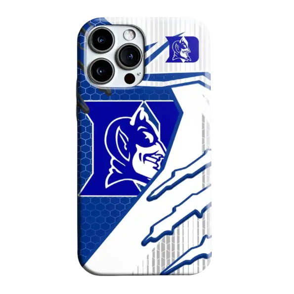 duke blue devils armor streaks blue phone case best selling