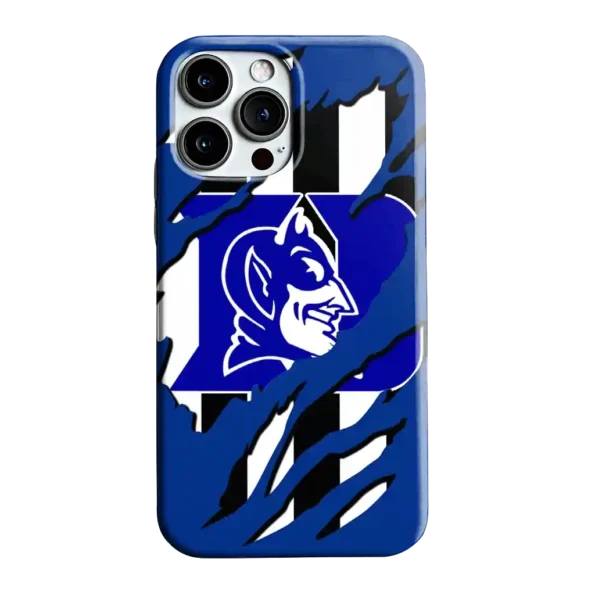 duke blue devils claw scar blue black phone case best selling