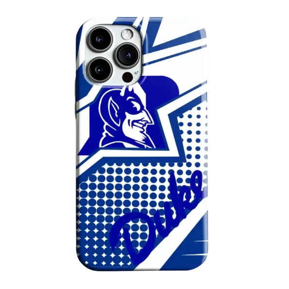 duke blue devils star outline blue phone case best selling