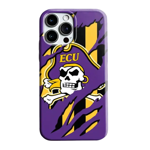 east carolina pirates claw scar purple black phone case best selling