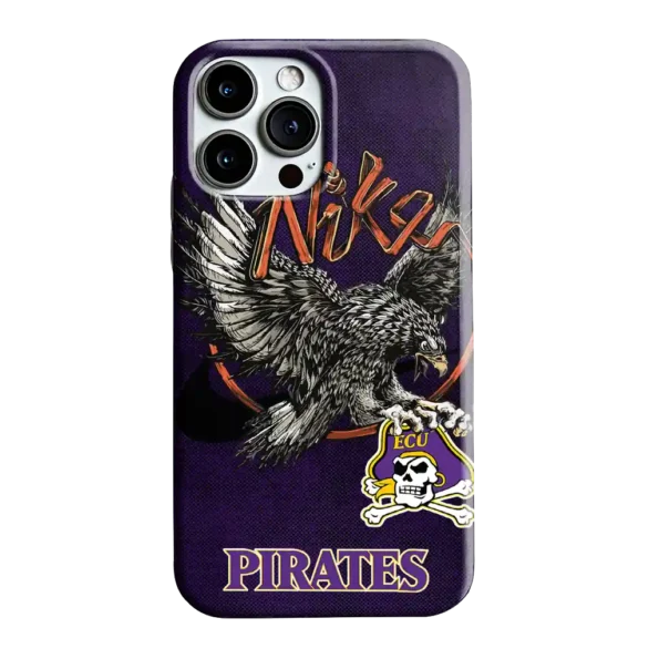 east carolina pirates eagle soar purple phone case best selling
