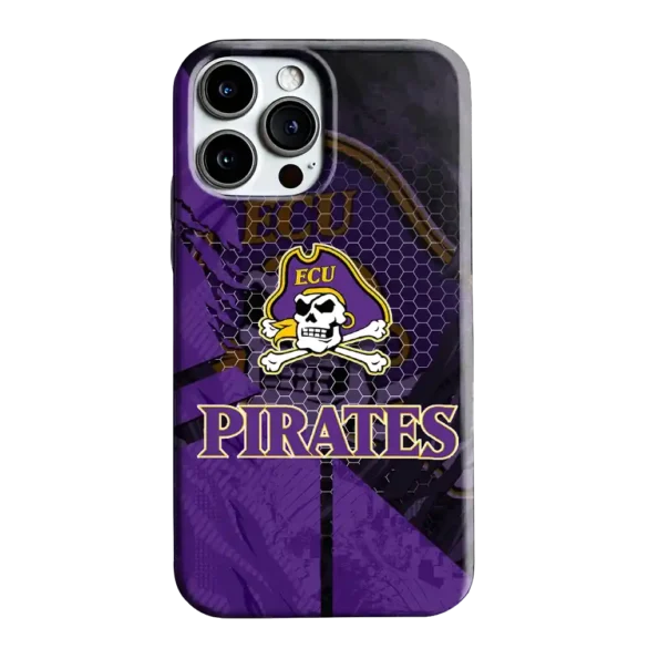east carolina pirates web overlay purple phone case best selling