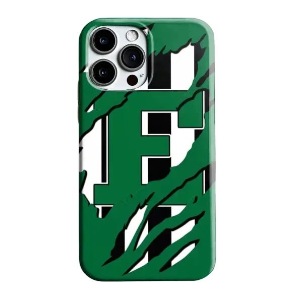 eastern michigan eagles claw scar green black phone case best selling
