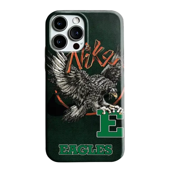 eastern michigan eagles eagle soar green phone case best selling