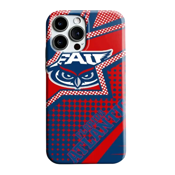florida atlantic owls star outline blue phone case best selling