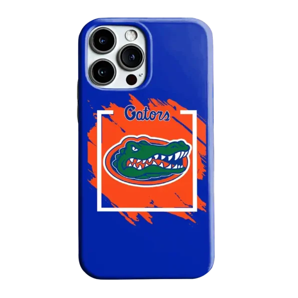 florida gators brush square blue phone case best selling