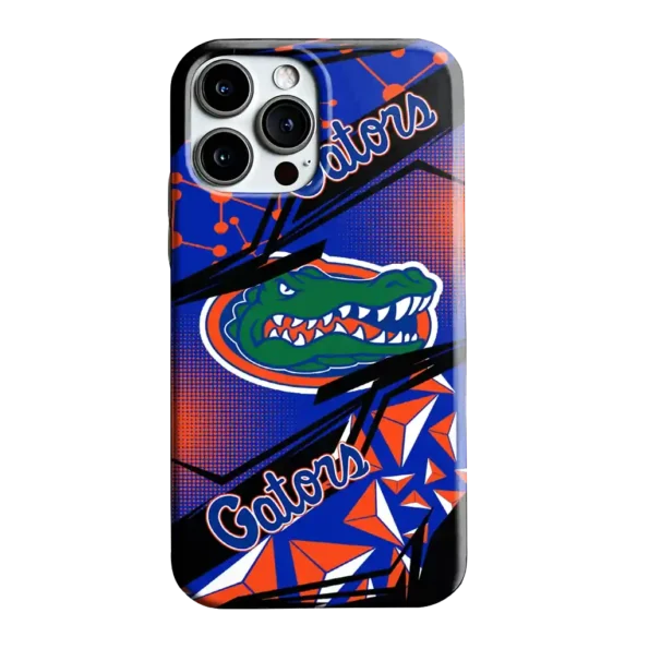 florida gators jagged flash blue black phone case best selling