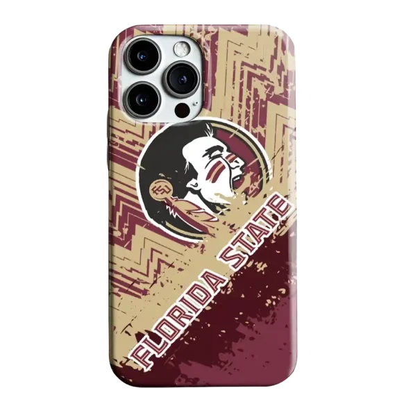 florida state seminoles abstract zigzag garnet phone case best selling