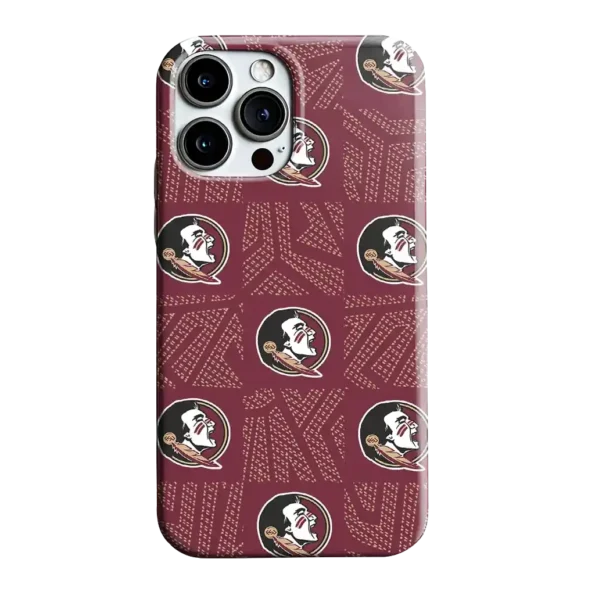 florida state seminoles chevron squares garnet phone case best selling