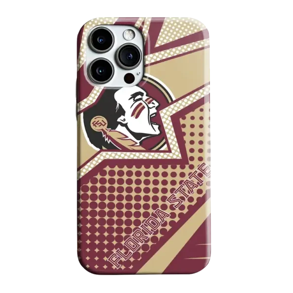 florida state seminoles star outline garnet phone case best selling